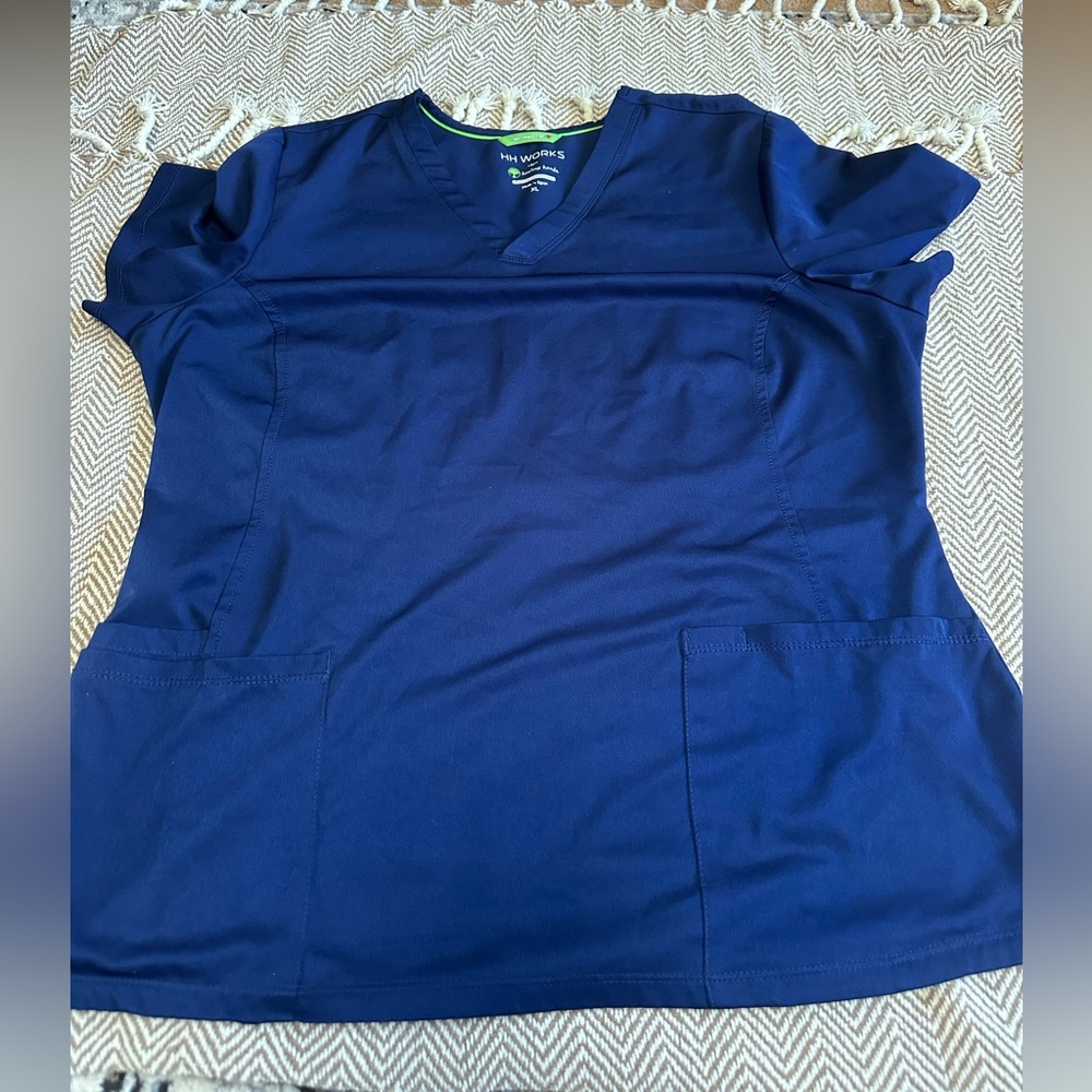 Healing hands scrub top